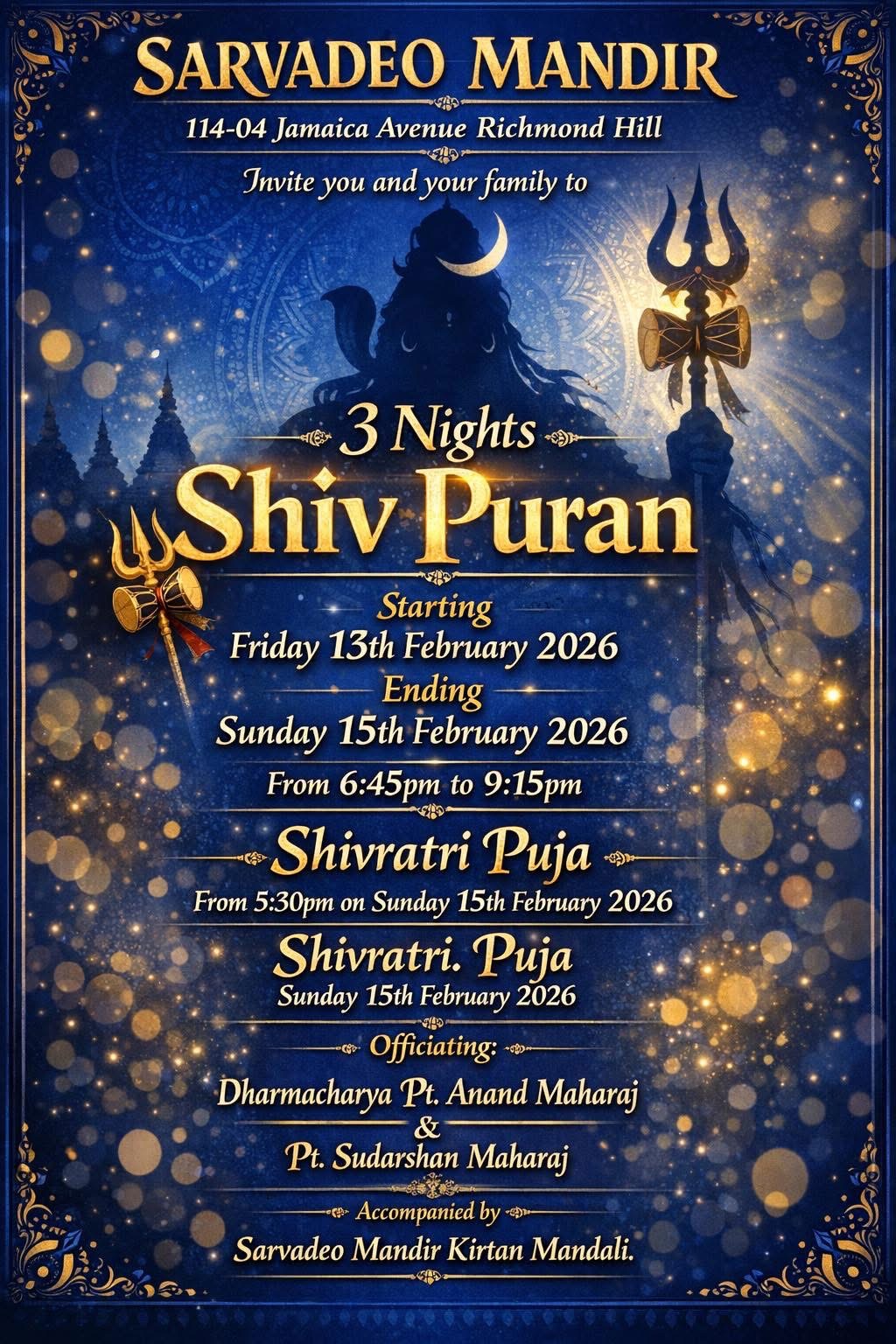 Yag Event Poster